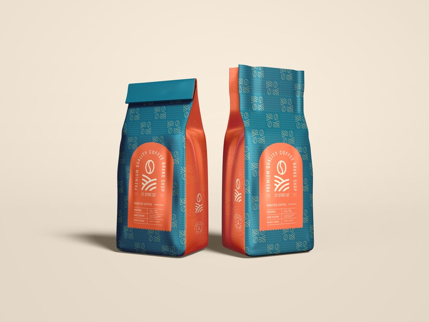 Coffee stand-up pouch
